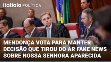 André Mendonça mantém derrubada de posts falsos que associavam Flávio Bolsonaro a Nossa Senhora Aparecida