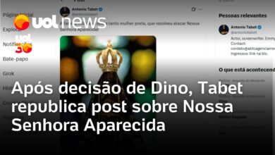 Antonio Tabet republica post sobre Nossa Senhora Aparecida após decisão de Flávio Dino