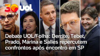 Candidatos ao Senado de São Paulo repercutem embates após debate UOL/Folha