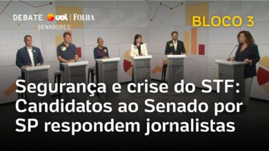 Candidatos ao Senado por São Paulo debatem segurança pública e impeachment de ministros do STF