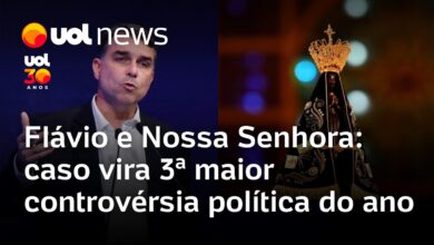 Caso Flávio Bolsonaro e Nossa Senhora Aparecida se torna terceira maior controvérsia política do ano