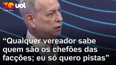 Ciro Gomes promete foco no combate às facções no Ceará