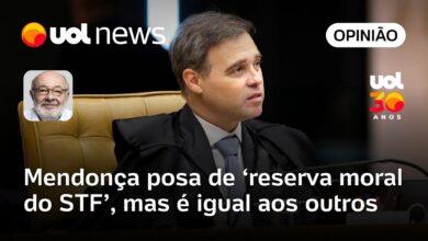 Comentário no UOL News questiona postura de André Mendonça como ‘reserva moral’ do STF