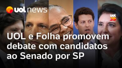 Debate com candidatos ao Senado por São Paulo é promovido pelo UOL e Folha em preparação para as eleições de 2026