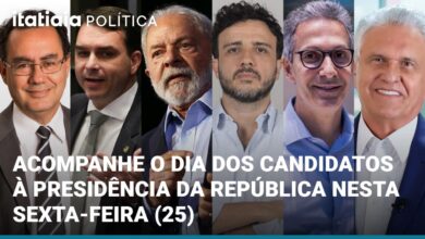 Eleitores acompanham agendas dos presidenciáveis em diversas regiões nesta sexta-feira