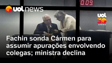 Fachin propõe a Cármen Lúcia conduzir investigações sobre colegas do STF, que recusa