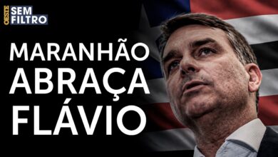 Flávio Bolsonaro mobiliza multidão no Maranhão em evento ligado a Jair Bolsonaro para eleições de 2026