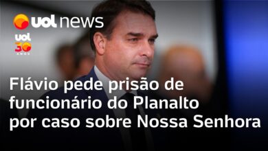 Flávio Bolsonaro solicita prisão de funcionário do Planalto por suposta desinformação sobre Nossa Senhora
