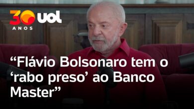 Lula afirma que Flávio Bolsonaro está insatisfeito com Moraes por prisão de Jair Bolsonaro, não pelo caso Master