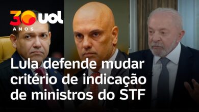Lula propõe mandato definido e conselho para a indicação de ministros do STF