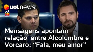 Mensagens revelam amizade entre Davi Alcolumbre e Daniel Vorcaro, dono do Banco Master