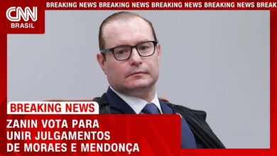 Ministro Cristiano Zanin vota pela união de casos de Moraes e Mendonça no STF e adiamento do julgamento