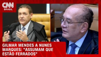 Ministro Nunes Marques bloqueia Gilmar Mendes no WhatsApp após troca de mensagens polêmicas