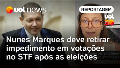 Ministro Nunes Marques deve rever impedimento em votações do STF após eleições, aponta colunista