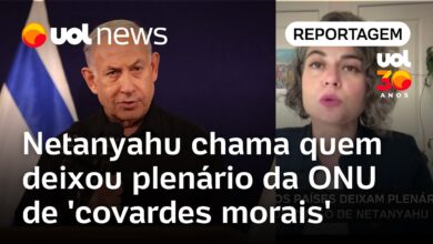 Netanyahu critica delegações que abandonaram plenário da ONU e chama grupo incluindo Brasil de ‘covardes morais’
