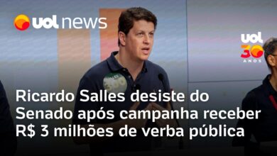 Ricardo Salles desiste de candidatura ao Senado após uso de R$ 3,1 milhões em verba pública na campanha