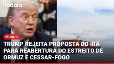 Trump rejeita proposta do Irã para reabrir Estreito de Ormuz e cessar fogo no Oriente Médio