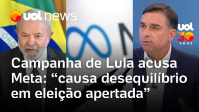Campanha de Lula acusa Meta de favorecer Flávio Bolsonaro nas eleições