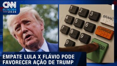 Disputa acirrada entre Lula e Flávio Bolsonaro nas eleições 2026 pode abrir espaço para interferência de Trump, alerta CNN Brasil