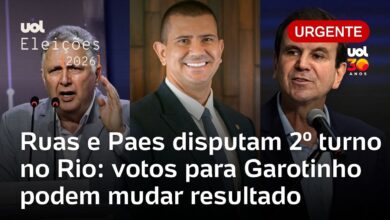Eduardo Paes e Douglas Ruas avançam ao segundo turno para o governo do Rio em 2026