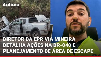 EPR Via Mineira detalha ações após grave engavetamento na BR-040 próximo a Nova Lima