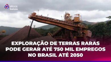 Expansão da mineração de minerais críticos pode gerar 750 mil empregos no Brasil até 2050