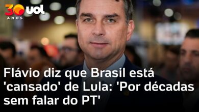 Flávio Bolsonaro afirma que Brasil está ‘cansado’ do governo Lula e prevê afastamento do PT por décadas