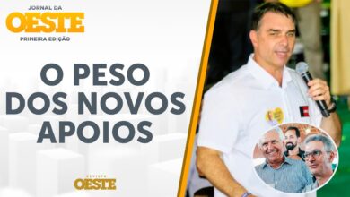 Flávio Bolsonaro busca alianças para o segundo turno das eleições de 2026