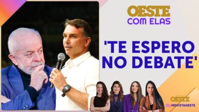 Flávio Bolsonaro confirma debate na Band e desafia Lula a confirmar presença