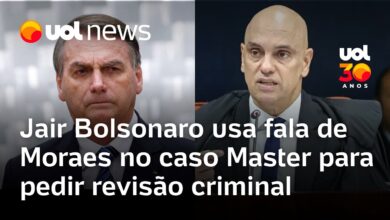 Jair Bolsonaro apresenta novo pedido de revisão criminal citando declarações de Alexandre de Moraes