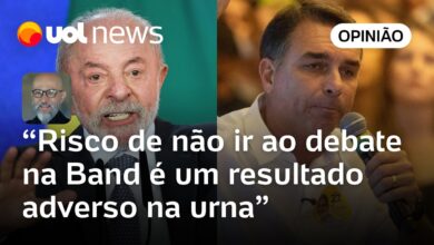 Josias de Souza alerta para risco de prejuízo eleitora caso Flávio Bolsonaro e Lula evitem debates