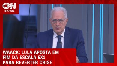 Lula aposta no fim da escala 6×1 para superar crise, diz Waack em análise na CNN Brasil
