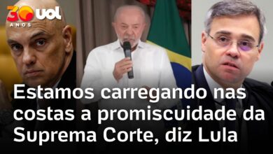 Lula comenta crise no STF após revés eleitoral e critica a Suprema Corte