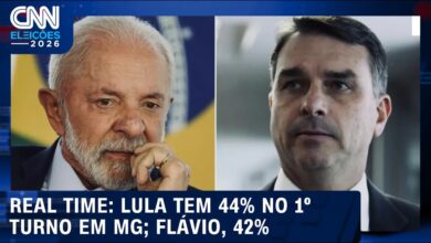 Lula e Flávio Bolsonaro empatam em Minas Gerais com 44% e 42% dos votos válidos, aponta Real Time Big Data