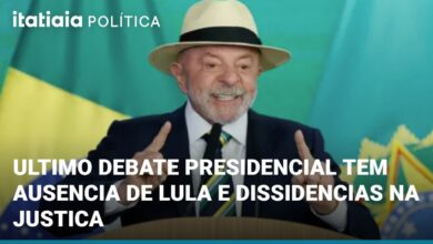 Lula não participará do último debate presidencial; Bolsonaro, Caiado, Cury e Zema confirmados