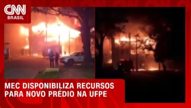 MEC anuncia investimentos para construir novo prédio na UFPE após incêndio destruir laboratórios