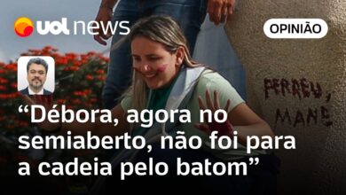 Ministro Alexandre de Moraes autoriza regime semiaberto para Débora do Batom, destaca colunista Leonardo Sakamoto