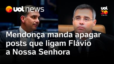 Ministro André Mendonça determina remoção de posts que vinculam Flávio Bolsonaro à retirada do título de Nossa Senhora Aparecida