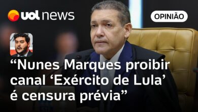 Ministro Kassio Nunes Marques proíbe canal ‘Exército de Lula’, gerando debates sobre censura e Constituição