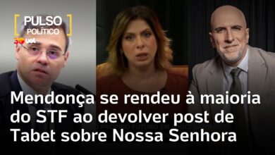 Ministro Mendonça revisa voto e permite post sobre Nossa Senhora Aparecida em julgamento do TSE