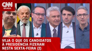 Presidenciáveis percorrem várias cidades e reagem a debates em agenda desta sexta-feira