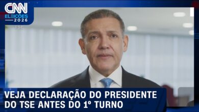 Presidente do TSE Kassio Nunes Marques faz apelo contra desinformação às vésperas do 1º turno